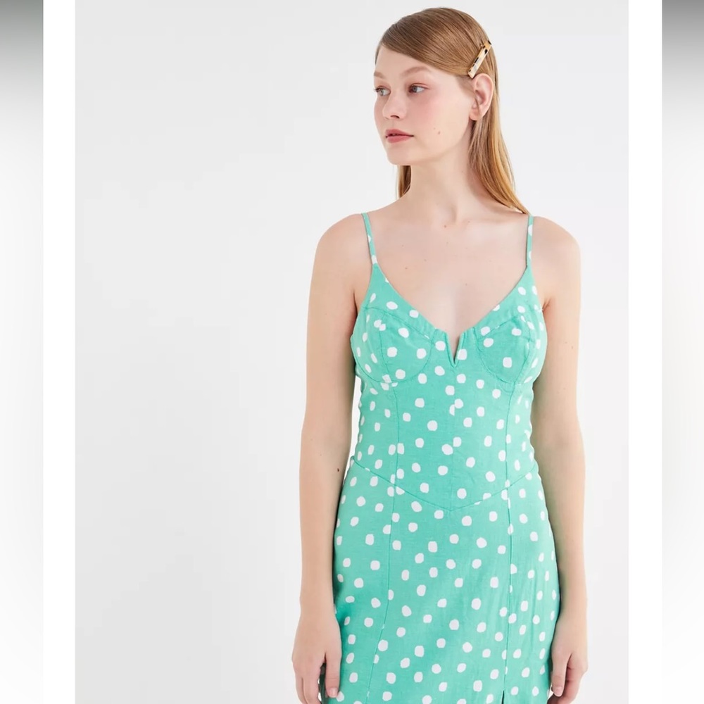Urban Outfitters//Dolce Vita Front-Slit Midi Dress
